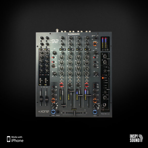Vinyl DJ pult m. Xone 92